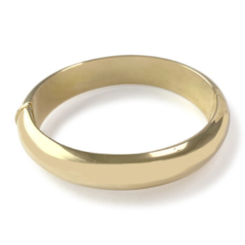 Bracelet jonc d'occasion or 750 jaune