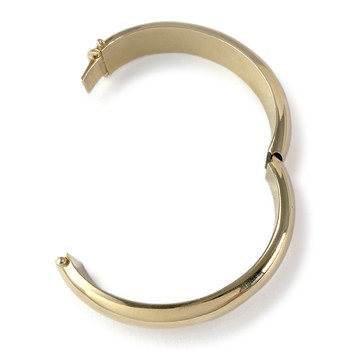 Bracelet jonc d'occasion or 750 jaune