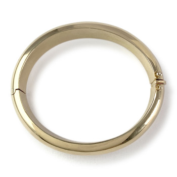 Bracelet jonc d'occasion or 750 jaune