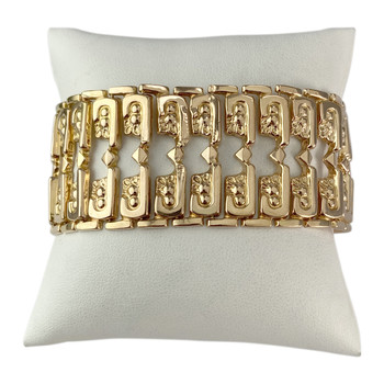 Bracelet d'occasion or 750 jaune 19cm