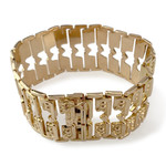 Bracelet d'occasion or 750 jaune 19cm - vue 2