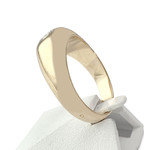 Second hand gold 750 yellow diamond ring - view 2