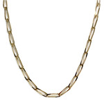 Chaine d'occasion or 750 jaune maille cheval 60 cm - vue 1