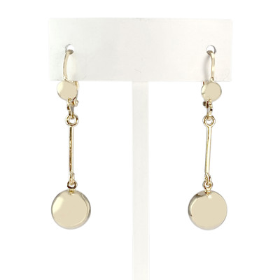 Boucles d'oreilles d'occasion or 585 jaune