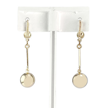 Second-hand 585 yellow gold earrings
