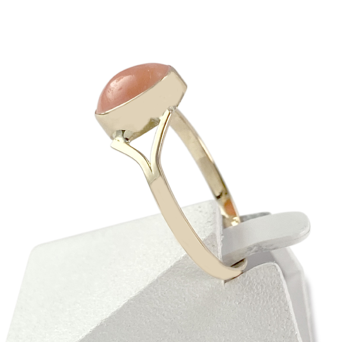 Bague d'occasion or 750 jaune corail - vue 2