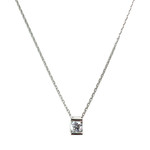 Collier VAN BRILL d'occasion or 750 blanc diamant 42cm - vue 1