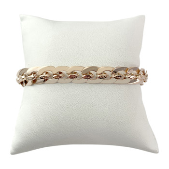 Bracelet d'occasion or 585 rose 20cm