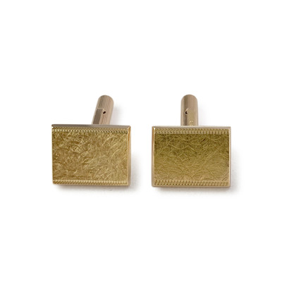 Boutons de manchettes d'occasion or 750 jaune - vue 1