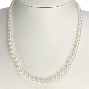 Collier d'occasion or 750 perle de culture du japon