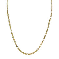 Collier d'occasion or 750 maille cheval alternée