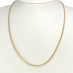 Collier d'occasion or 750 maille tressée - vue 2