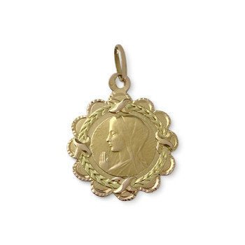 Médaille d'occasion or 750 jaune