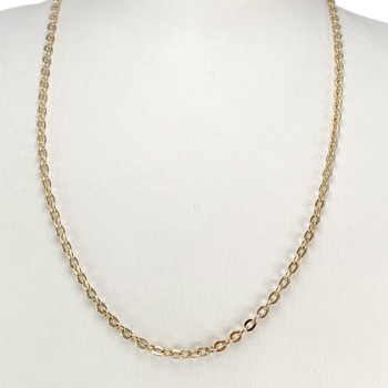 Collier d'occasion or 750 maille forcat