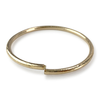 Tweedehands rigide armband 585 goud