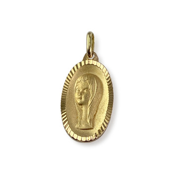 Religieuze 375 gouden hanger