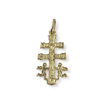 Pendentif d'occasion or 750 croix lorraine