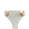 Boucles d'oreilles occasion or 750 oxydes de zirconium - vue V3