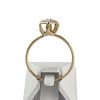 Bague d'occasion or 750 diamants - vue V3