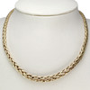 Collier d'occasion or 750 jaune maille palmier 41cm - vue V2