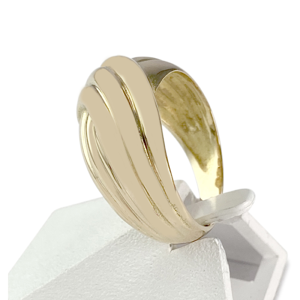 Bague d'occasion or 750 jaune - vue 2