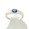 Bague d'occasion or 375 blanc saphir - vue V1