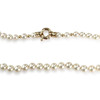 Collier choker d'occasion or 750 jaune perles de culture du japon 51cm - vue V3