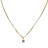 Collier d'occasion or 750 jaune diamant