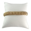 Bracelet d'occasion or 750 jaune maille américaine 19cm - vue V1
