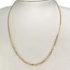 Collier d'occasion or 750 jaune maille forçat 50cm - vue V2