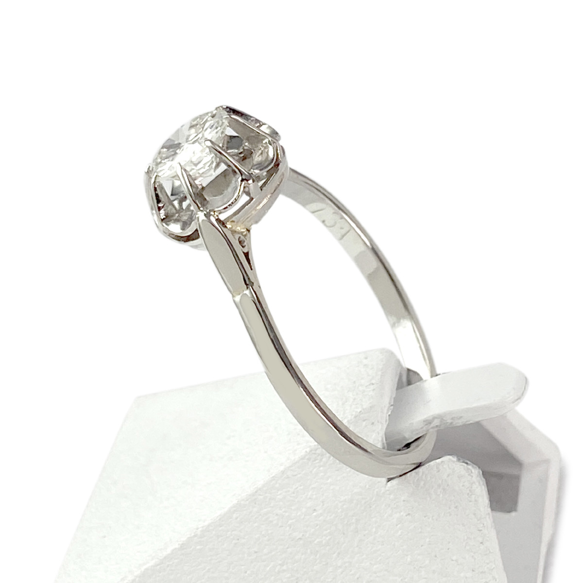 Bague d'occasion platine 950 diamant - vue 2