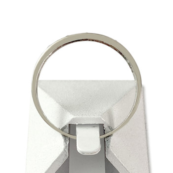 Tweedehands gouden ring 375 witte zirkonia's