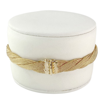 Bracelet d'occasion or 750 jaune 19 cm