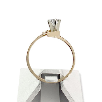 Bague d'occasion 2 ors 750 zirconia