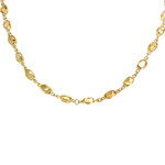 Collier d'occasion or 750 jaune citrines 43 cm - vue 1