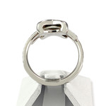 Bague Chaumet d'occasion or 750 blanc diamants - vue 3