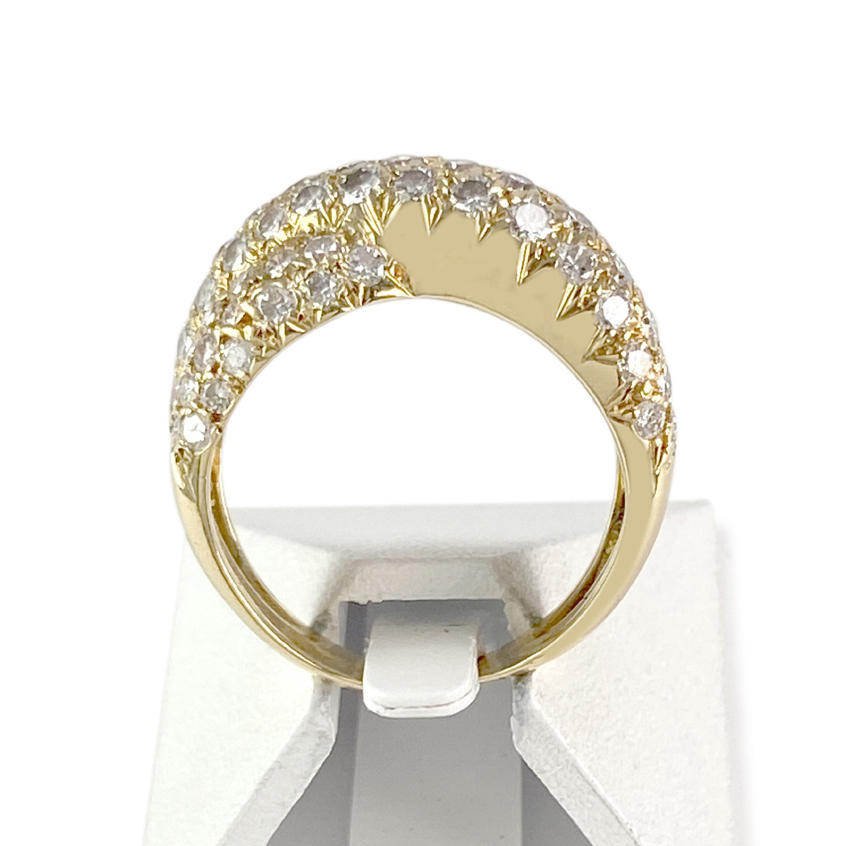 Bague VAN CLEEF d'occasion or 750 jaune diamants - vue 3