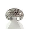 Bague Cartier d'occasion or 750 blanc diamants - vue V1