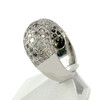 Bague Cartier d'occasion or 750 blanc diamants - vue V2