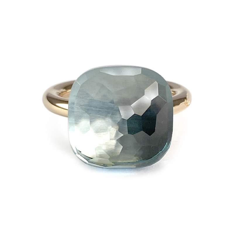 Bague Pomellato d'occasion or 750 rose topaze - vue 1
