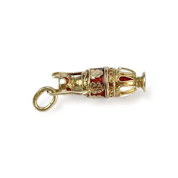 Pendentif d'occasion or 585 jaune laque