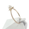 Bague d'occasion or 750 jaune perle de culture - vue V2