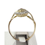 Second hand ring 2 gold 750 diamonds rubies emeralds - view 3