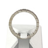 Bague d'occasion tour complet or 750 blanc diamants - vue V3