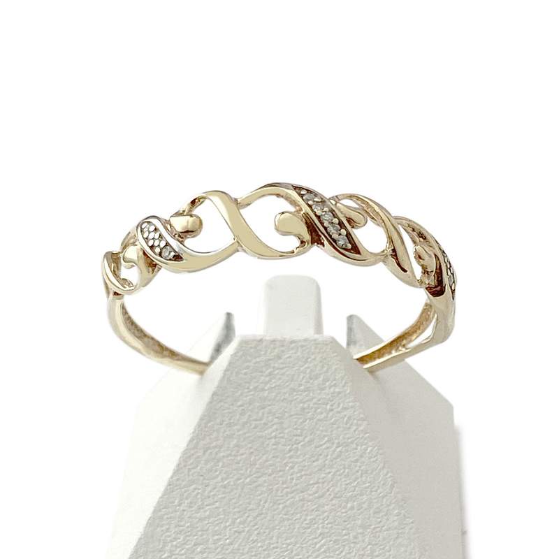Bague d'occasion 2ors 375 diamants - vue 1