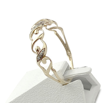 Bague d'occasion 2ors 375 diamants