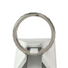 Bague d'occasion tour complet or 750 blanc diamants - vue V3