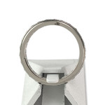 Bague d'occasion tour complet or 750 blanc diamants - vue 3