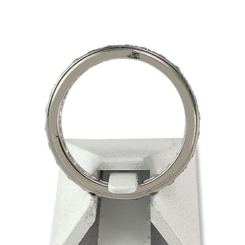 Second-hand ring full round 750 white gold diamonds