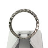 Bague d'occasion tour complet or 750 blanc diamants - vue V3
